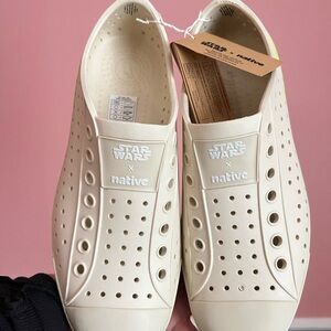 Star Wars x Native Cream Slip-On Shoes